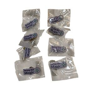 NEW "Bring the Magic" Pins Lot of 8